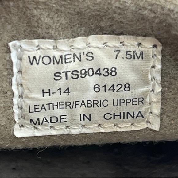 Sperry Top Sider Brown Angelfish Leopard Jacquard Boat Shoe Size 7.5 Women's - Picture 4 of 9